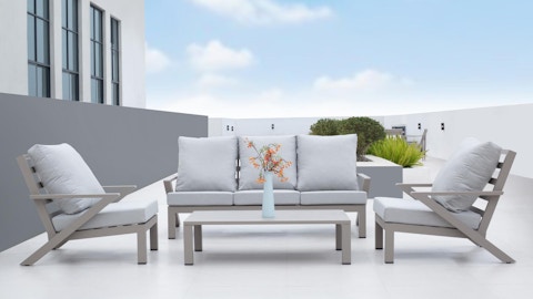 Wentworth Outdoor Lounge Set 3+1+1 With Coffee Table 6 Thumbnail