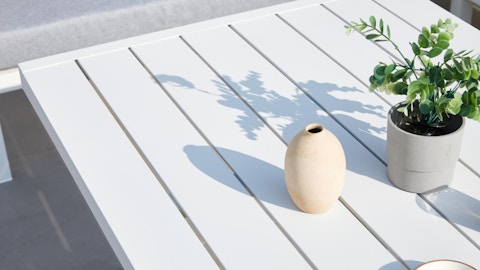New Bondi White Outdoor Aluminium Lounge & Dining Combo 5 Thumbnail