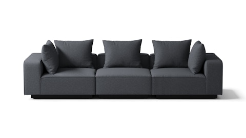 Laguna Grey Outdoor Three Seater Sofa 6 Thumbnail