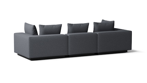 Laguna Grey Outdoor Three Seater Sofa 6 Thumbnail