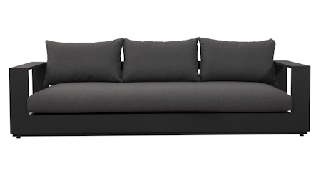 Mackay Charcoal Outdoor Three Seater Sofa