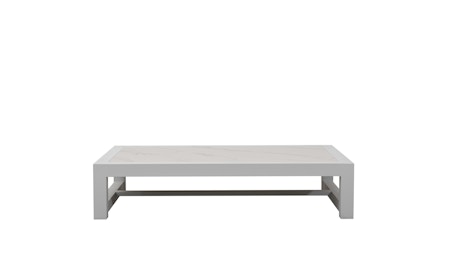 Byron White Outdoor Rectangular Coffee Table