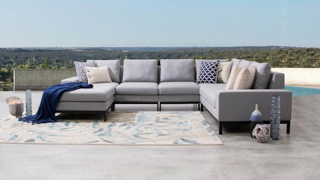 Jervis Outdoor Fabric Modular Lounge