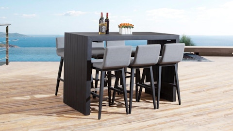 Kroes 7-piece Outdoor Aluminium Bar Set 13 Thumbnail