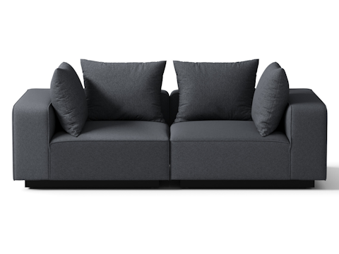 Laguna Grey Outdoor Two Seater Sofa 1