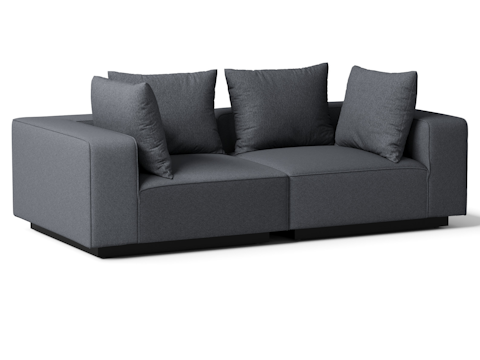 Laguna Grey Outdoor Two Seater Sofa 2