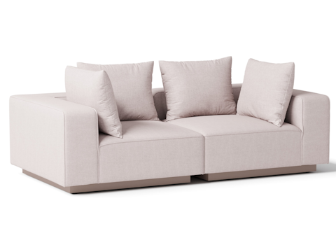 Laguna Latte Outdoor Two Seater Sofa 2