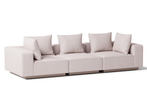 Laguna Latte Outdoor Three Seater Sofa 2