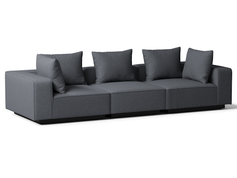 Laguna Grey Outdoor Three Seater Sofa 2