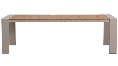 Torquay Outdoor Dining Table with Teak Top