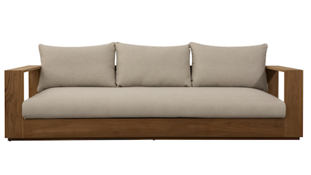 Mackay Teak Outdoor Three Seater Sofa