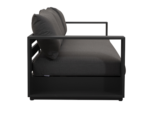 Mackay Charcoal Outdoor Three Seater Sofa 3