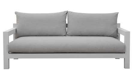 Byron White Outdoor Two Seater Sofa