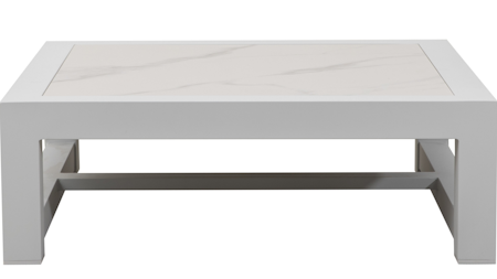 Byron White Outdoor Square Coffee Table